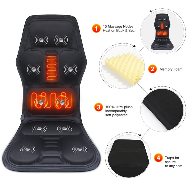 Electric Back Infrared Full-Body Massage Chair