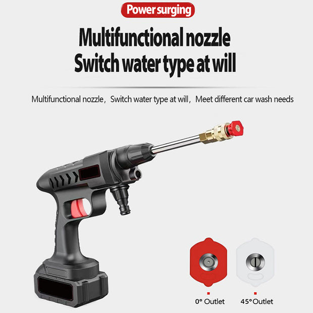 Portable Household Rechargeable High Pressure Water Gun - Milazzon