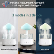 Rain Humidifier Mushroom Humidifier Rain Cloud Humidifier Water Drop Humidifier - Milazzon