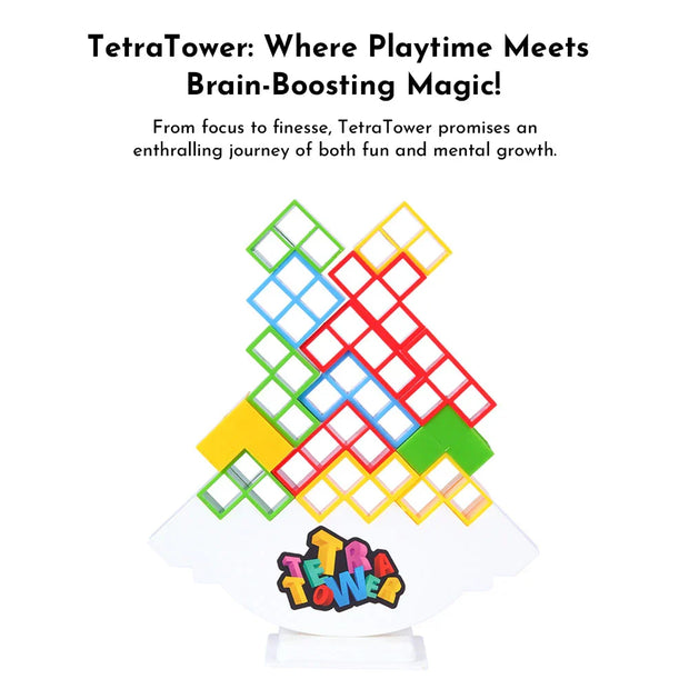 Team Tower Game For Kids & Adults